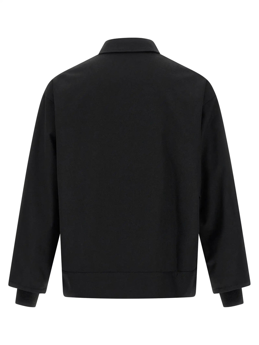 Comme Des Garçons Black Polyester Full-Length Jacket