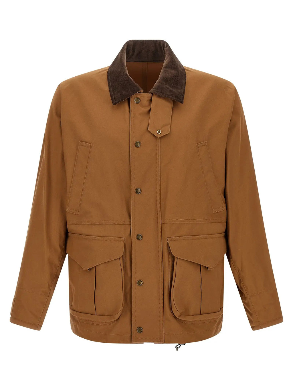 Junya Watanabe Brown Cotton Shell Jacket