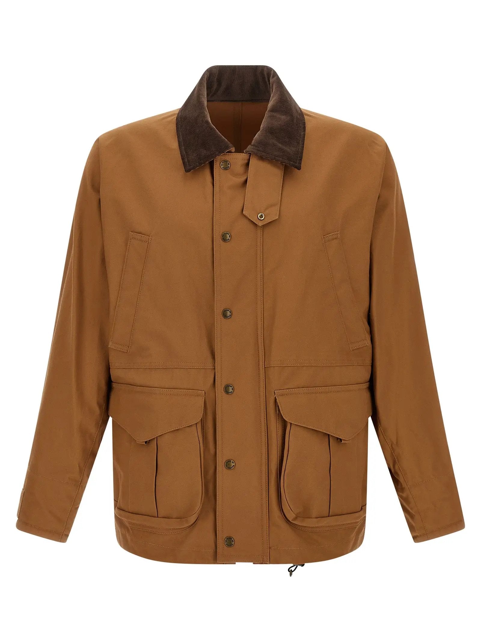 Junya Watanabe Brown Cotton Shell Jacket