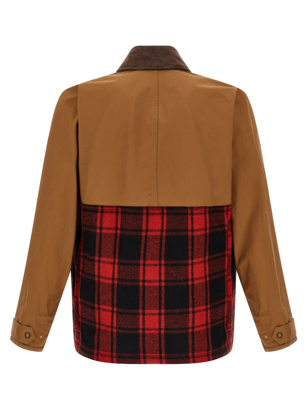 Junya Watanabe Brown Cotton Shell Jacket