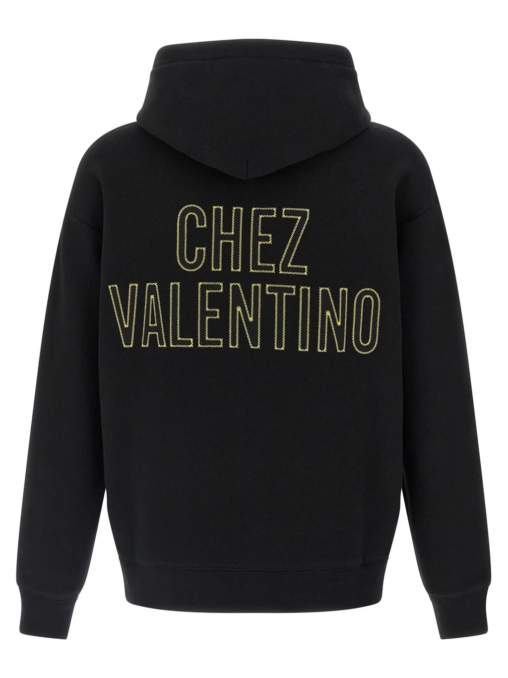 Valentino Garavani Black Cotton Sweatshirt