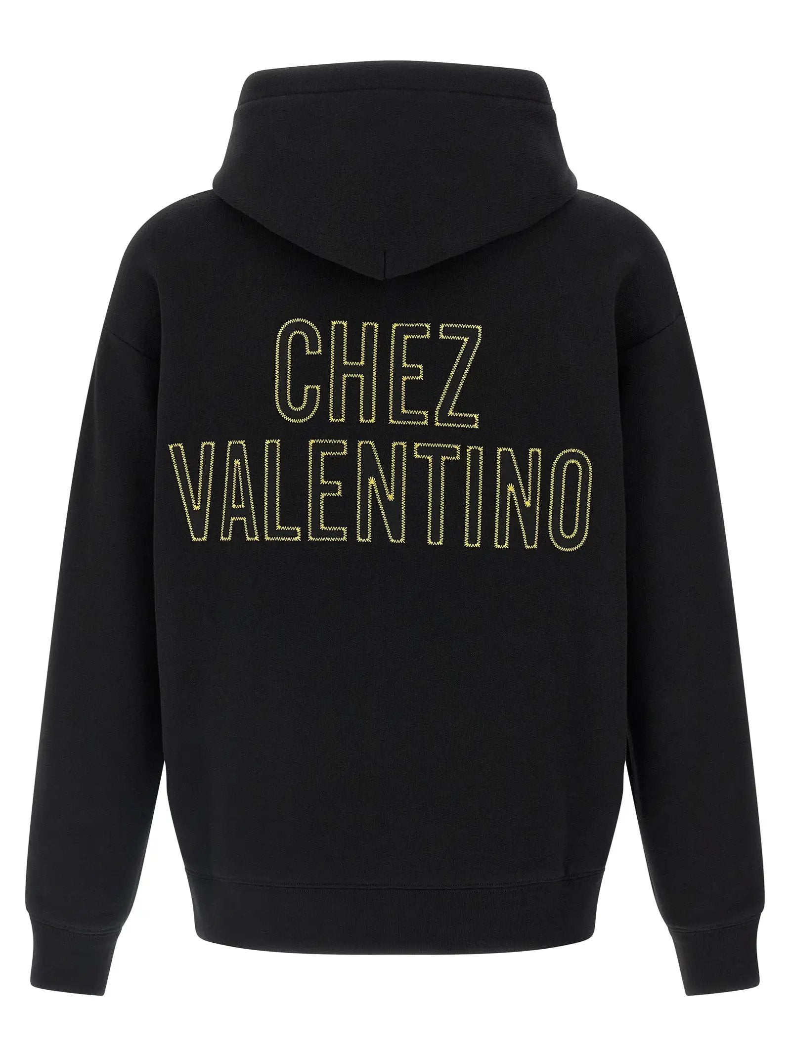 Valentino Garavani Black Cotton Sweatshirt