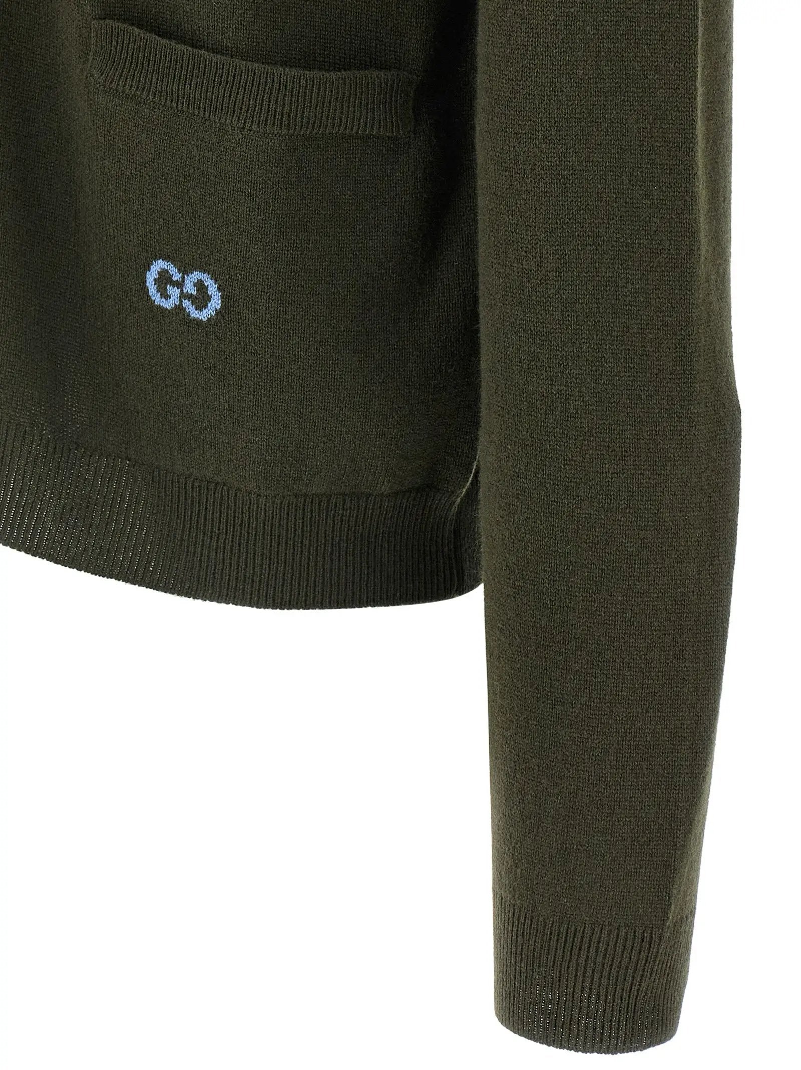 Gucci Bicolor Cashmere Cardigan