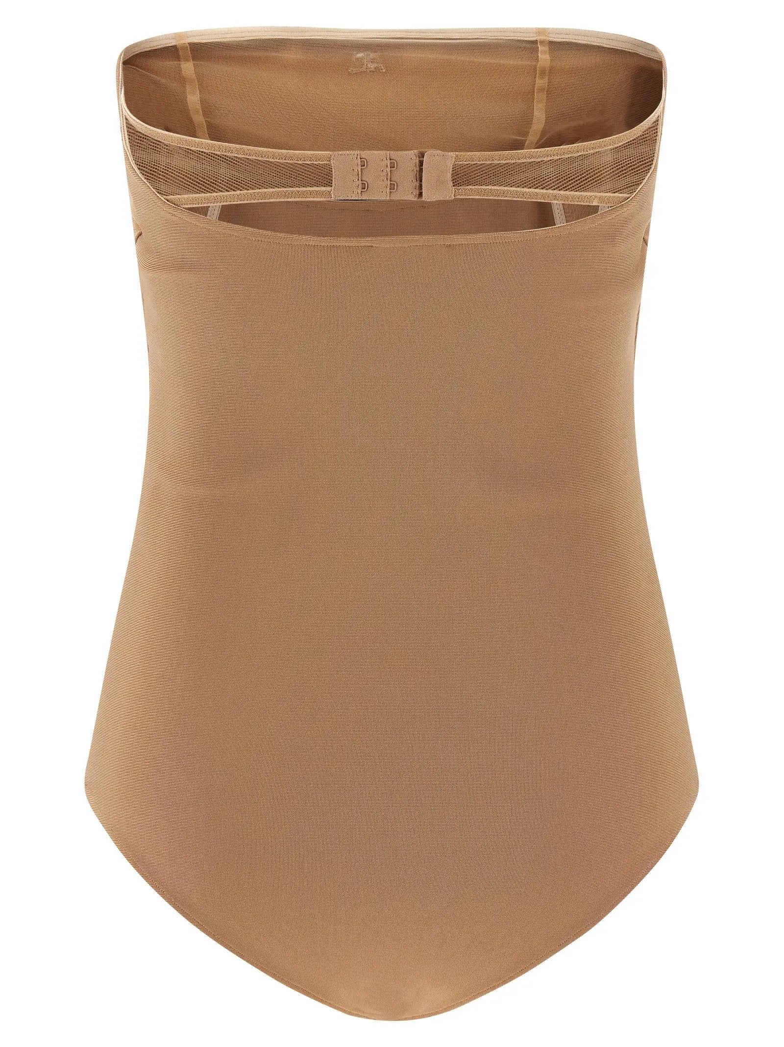 Courrèges Beige Viscose Bodysuit