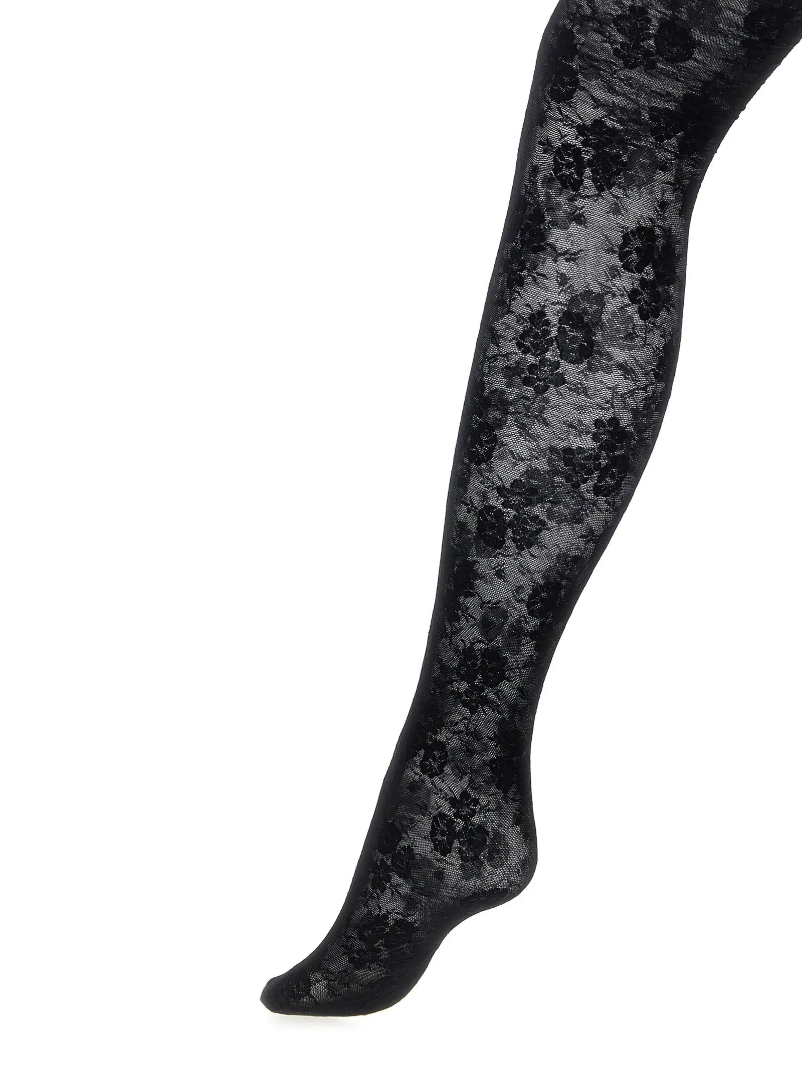 Valentino Garavani Black Polyamide Socks
