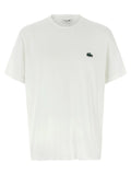 Lacoste White Cotton T-Shirt