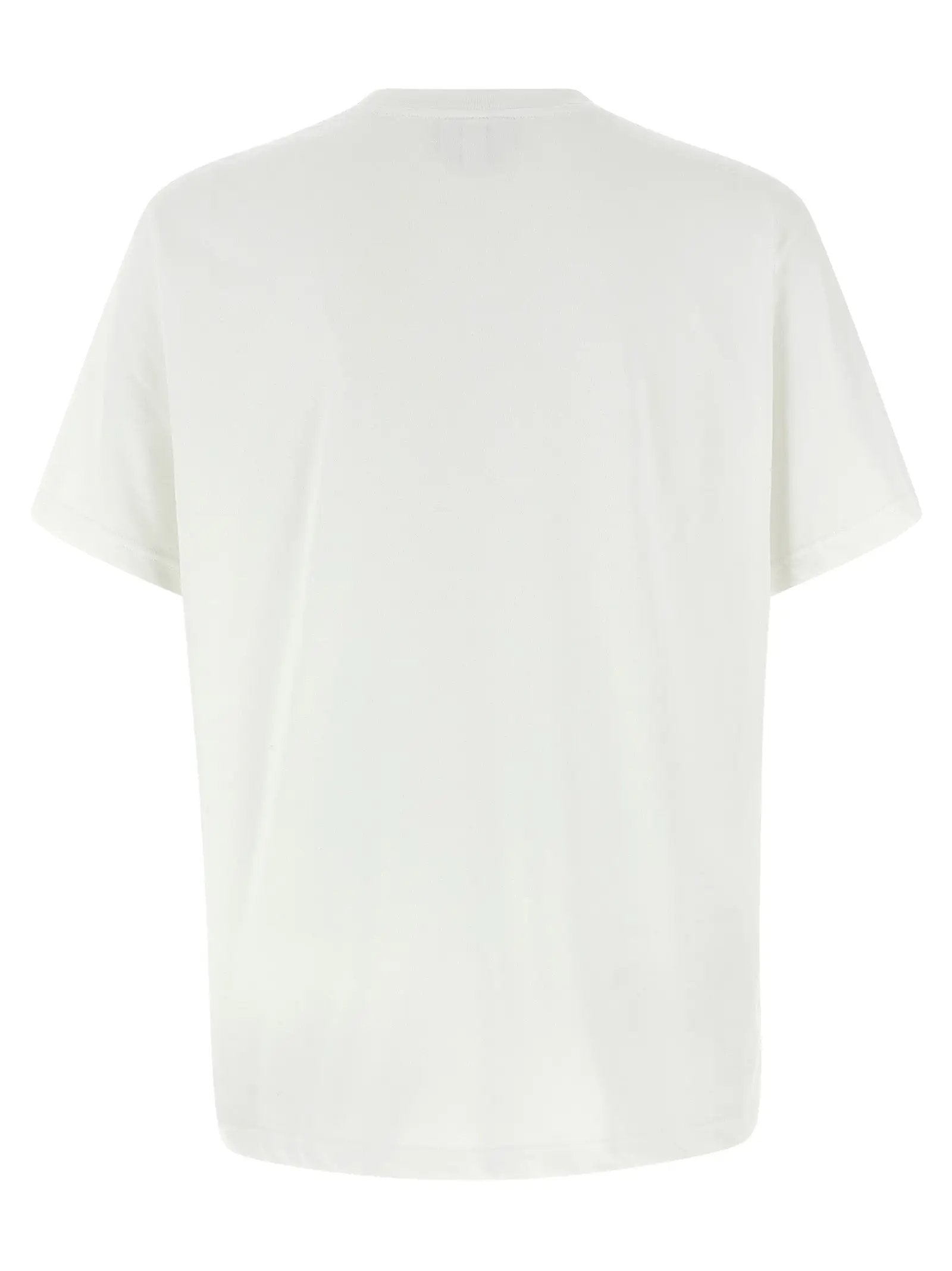 Lacoste White Cotton T-Shirt
