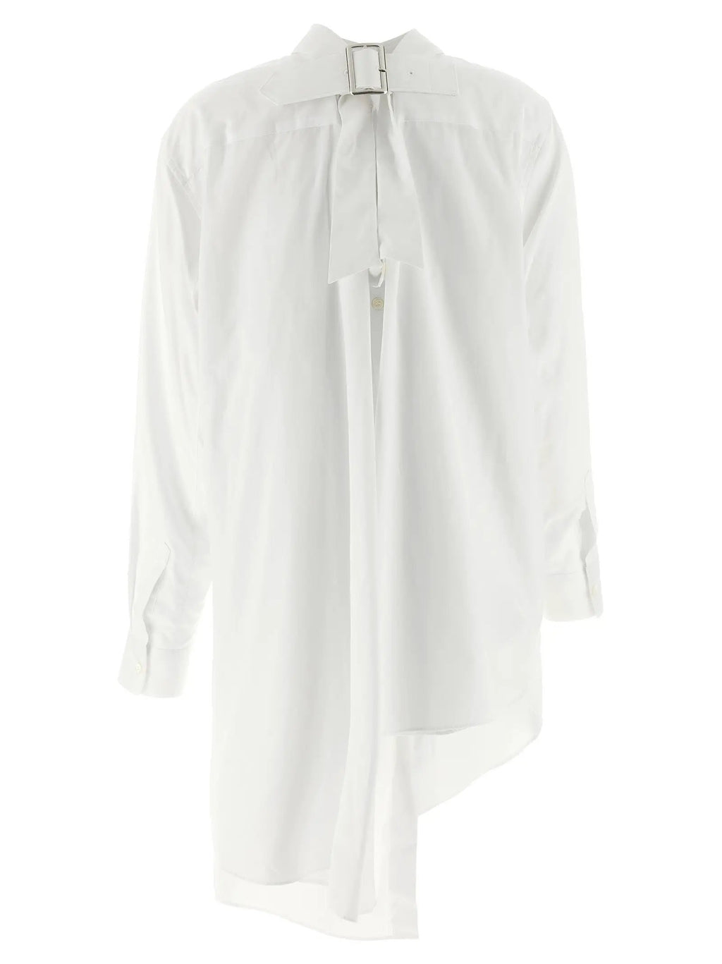 Comme Des Garçons White Cotton Blouse