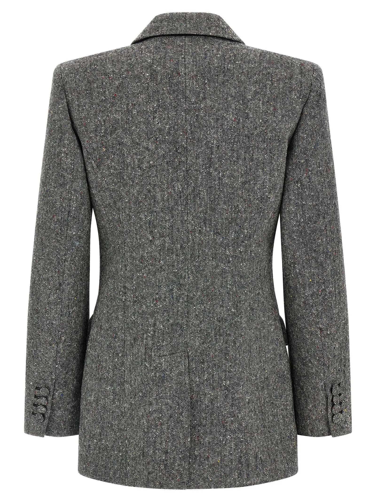Valentino Garavani Gray Virgin Wool Blazer