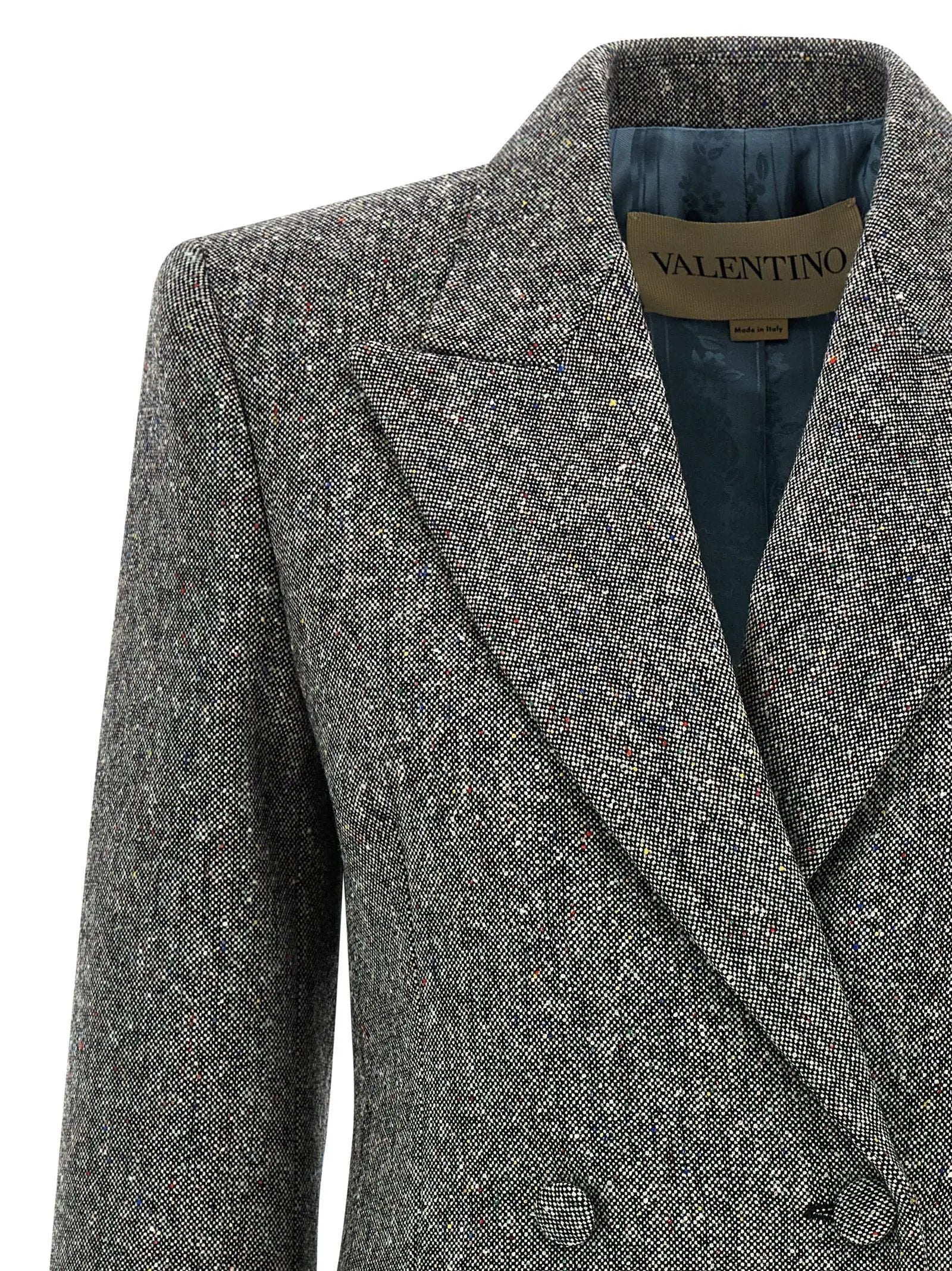 Valentino Garavani Gray Virgin Wool Blazer