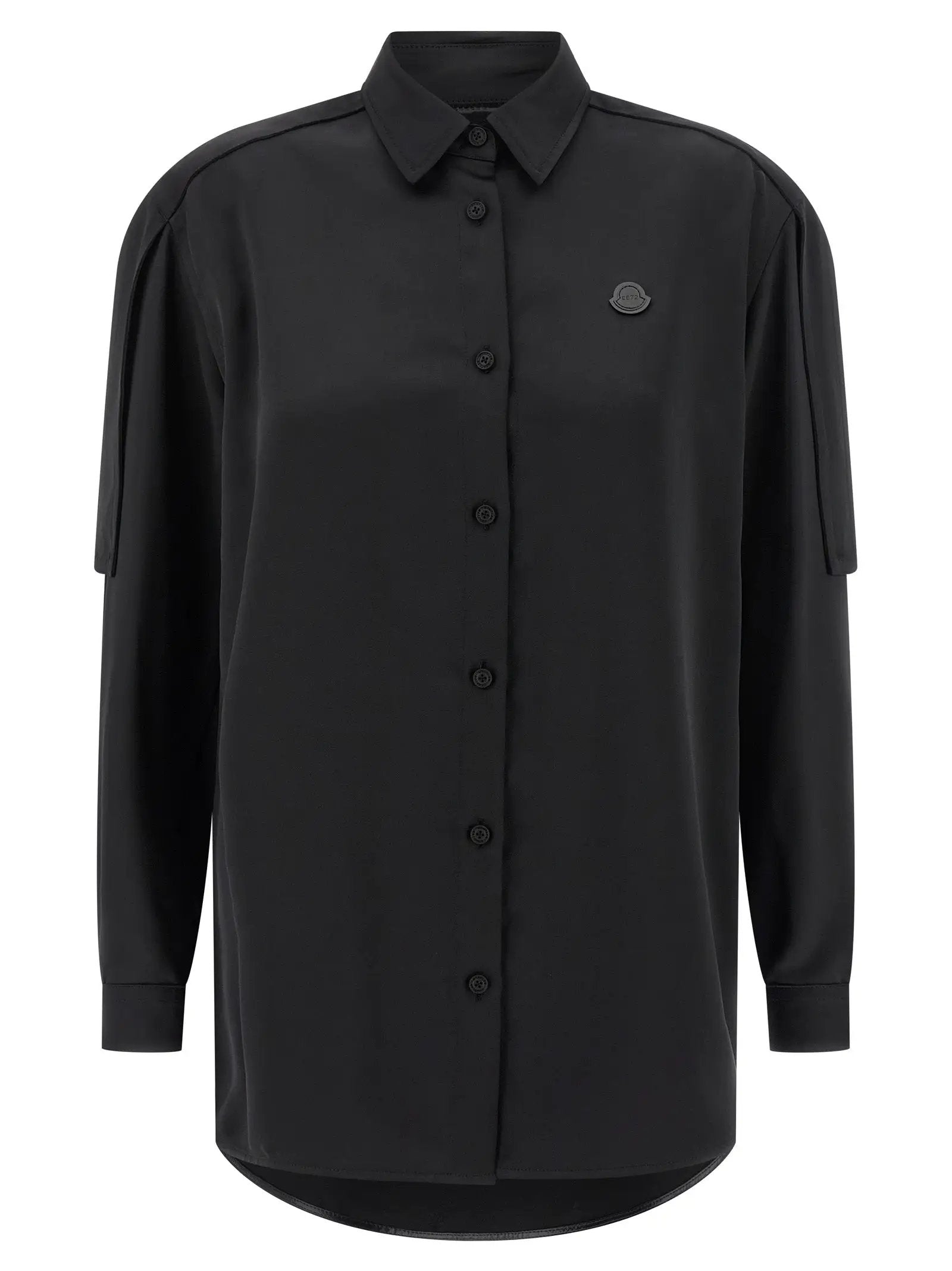 MONCLER GENIUS Black Polyester Blouse