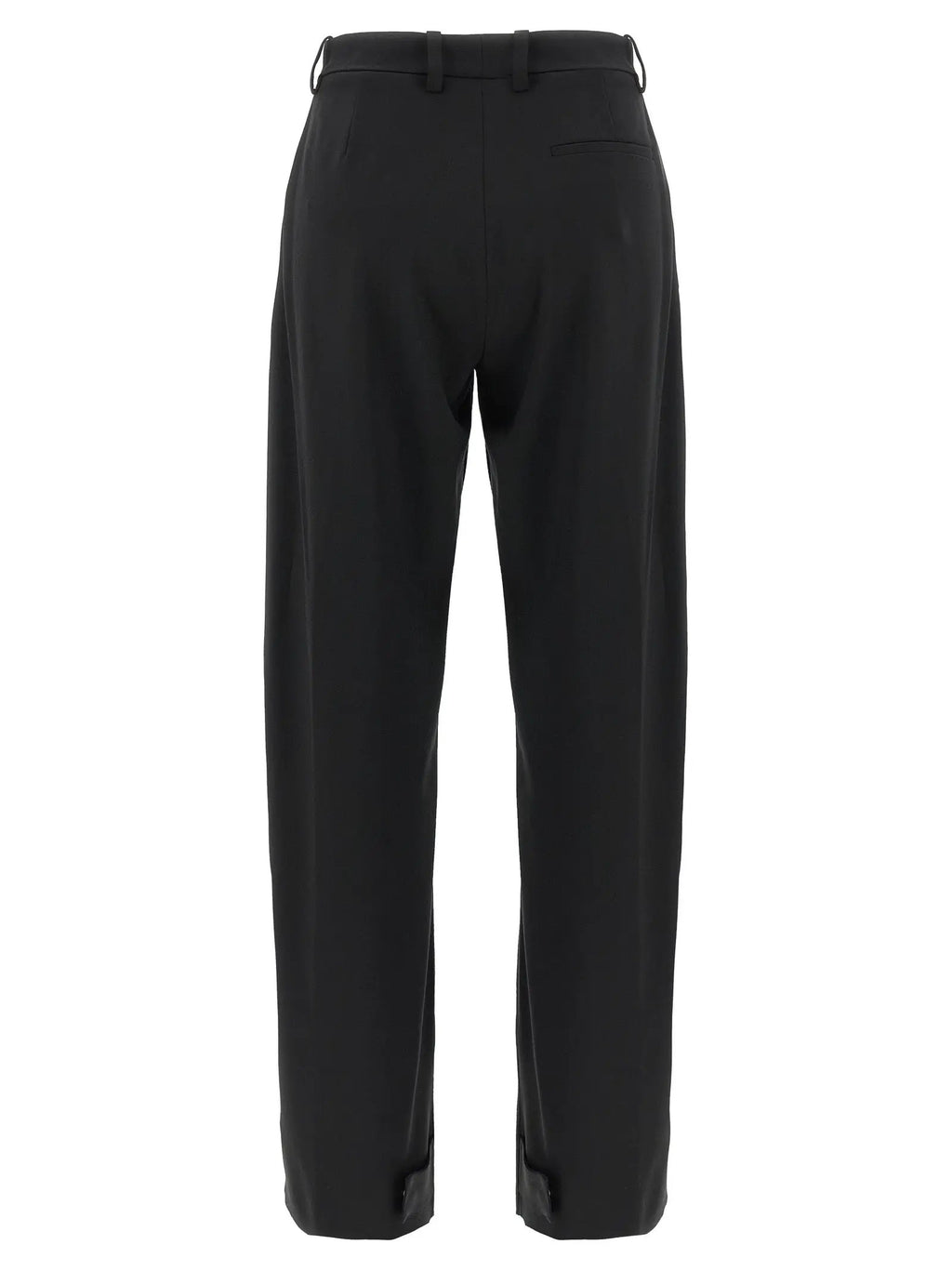 MONCLER GENIUS Black Polyester Dress Pants