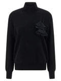 Ferragamo Black Virgin Wool Cardigan
