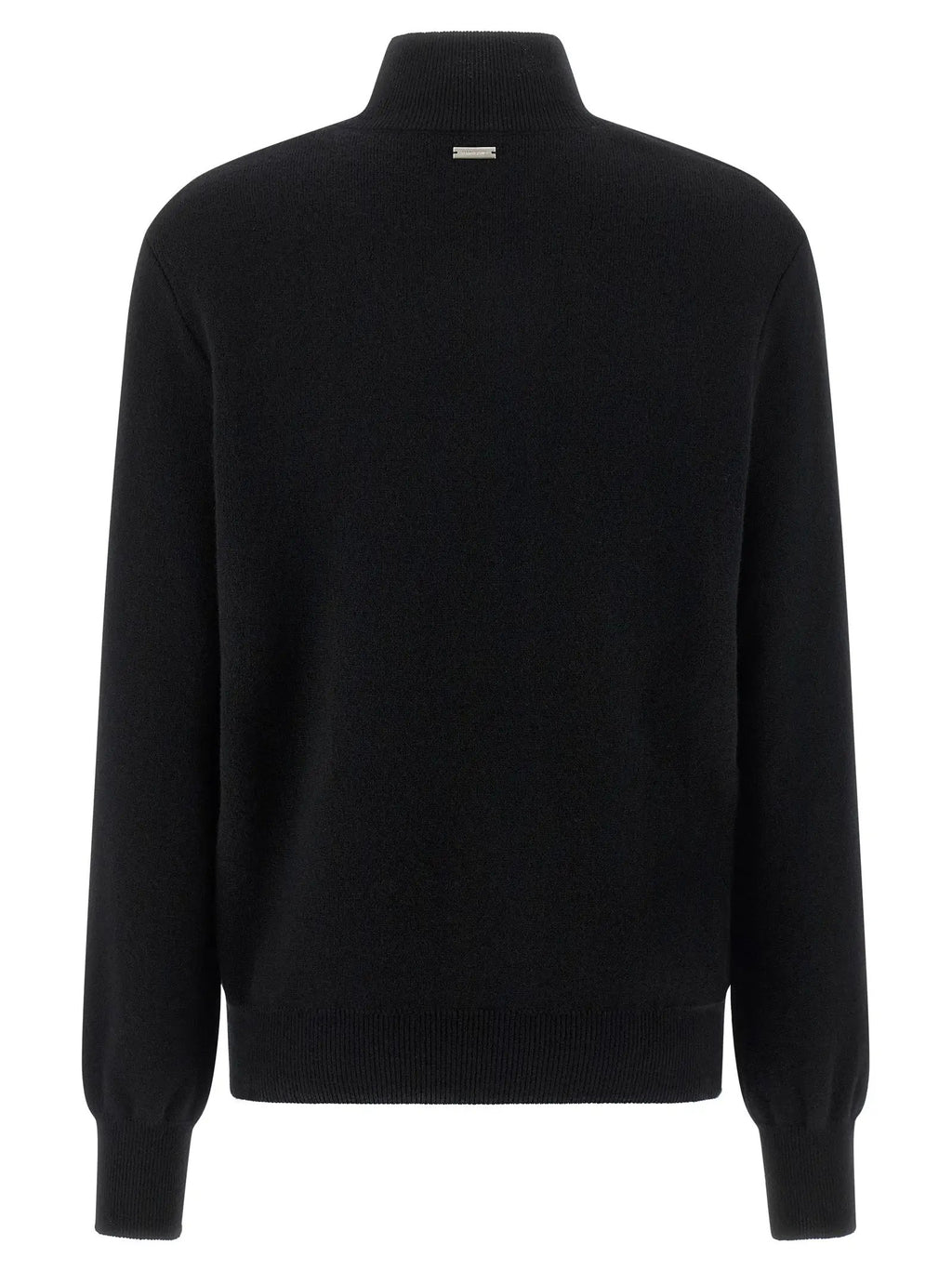 Ferragamo Black Virgin Wool Cardigan