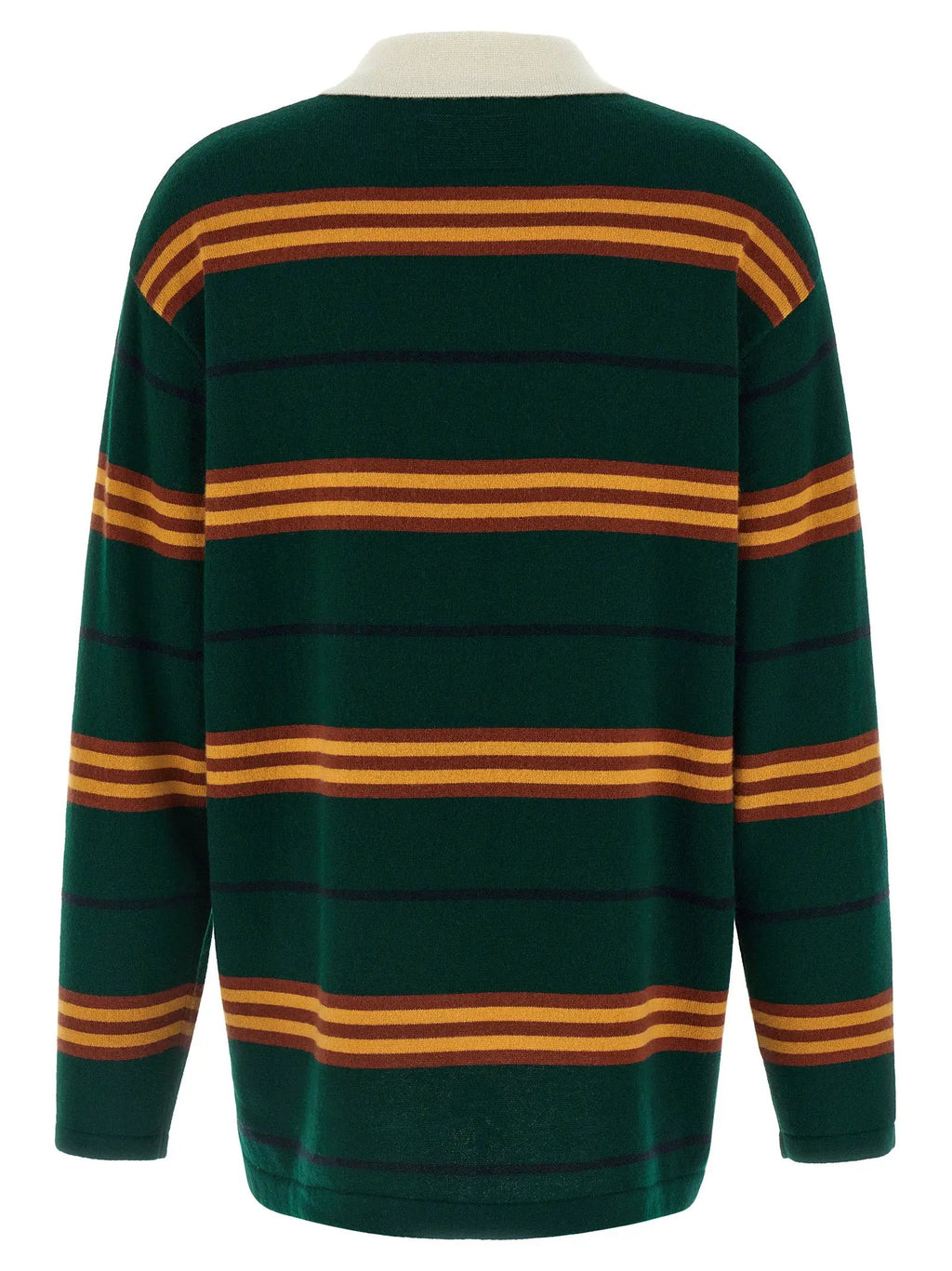 Guest in Residence Bicolor Cashmere Polo Shirt