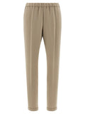 Alberto Biani Alberto Biani Beige Triacetate Casual Pants