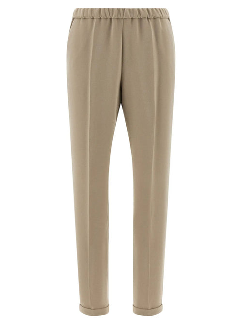 Alberto Biani Alberto Biani Beige Triacetate Casual Pants