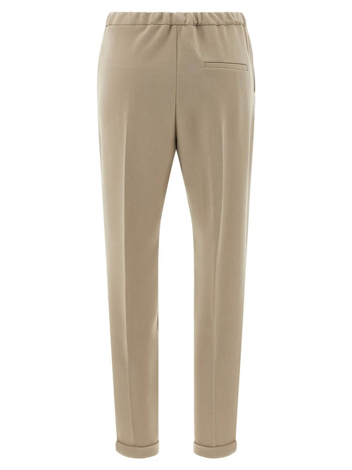 Alberto Biani Alberto Biani Beige Triacetate Casual Pants