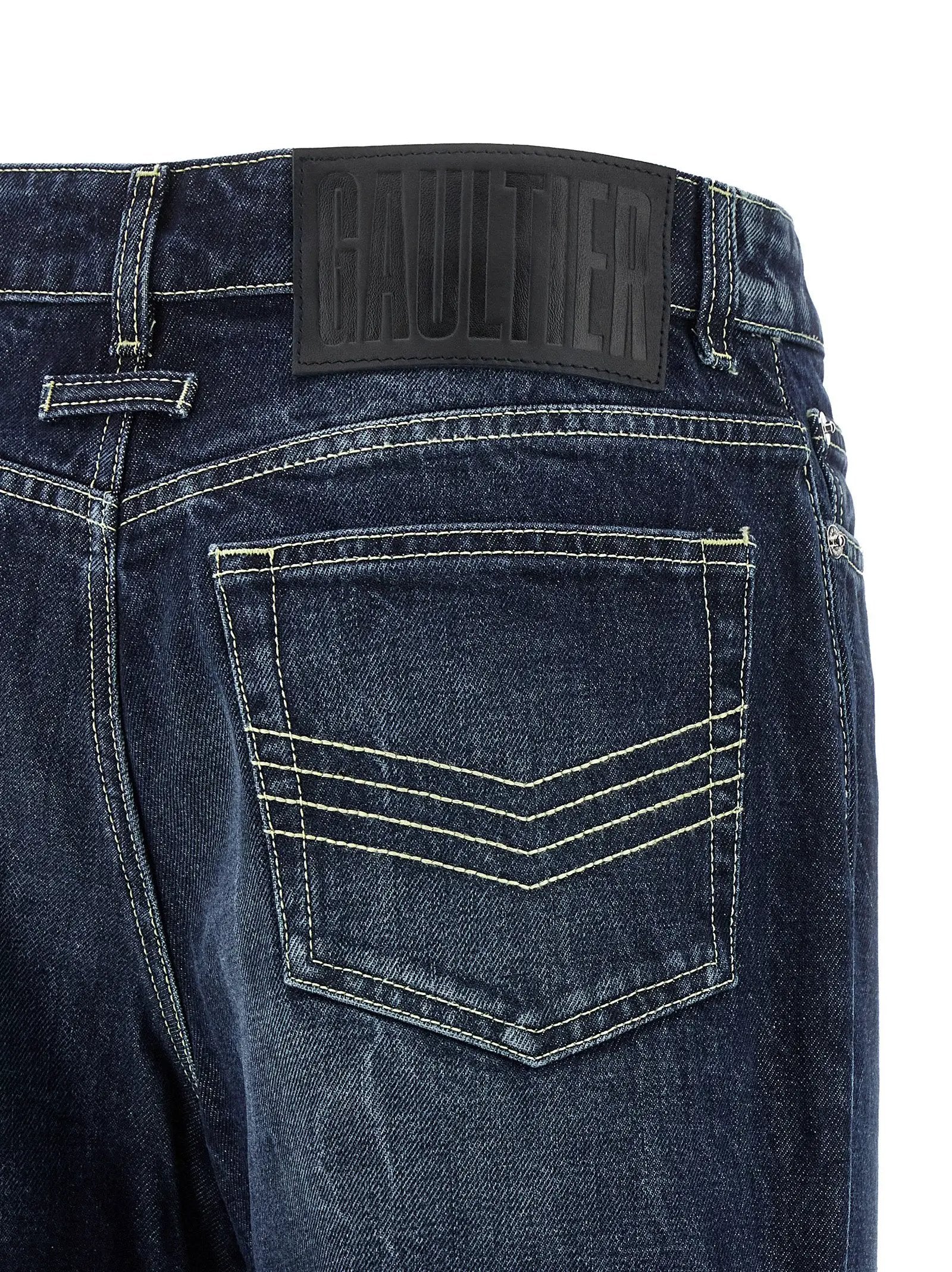 Jean Paul Gaultier Jean Paul Gaultier Blue Cotton Jeans Denim