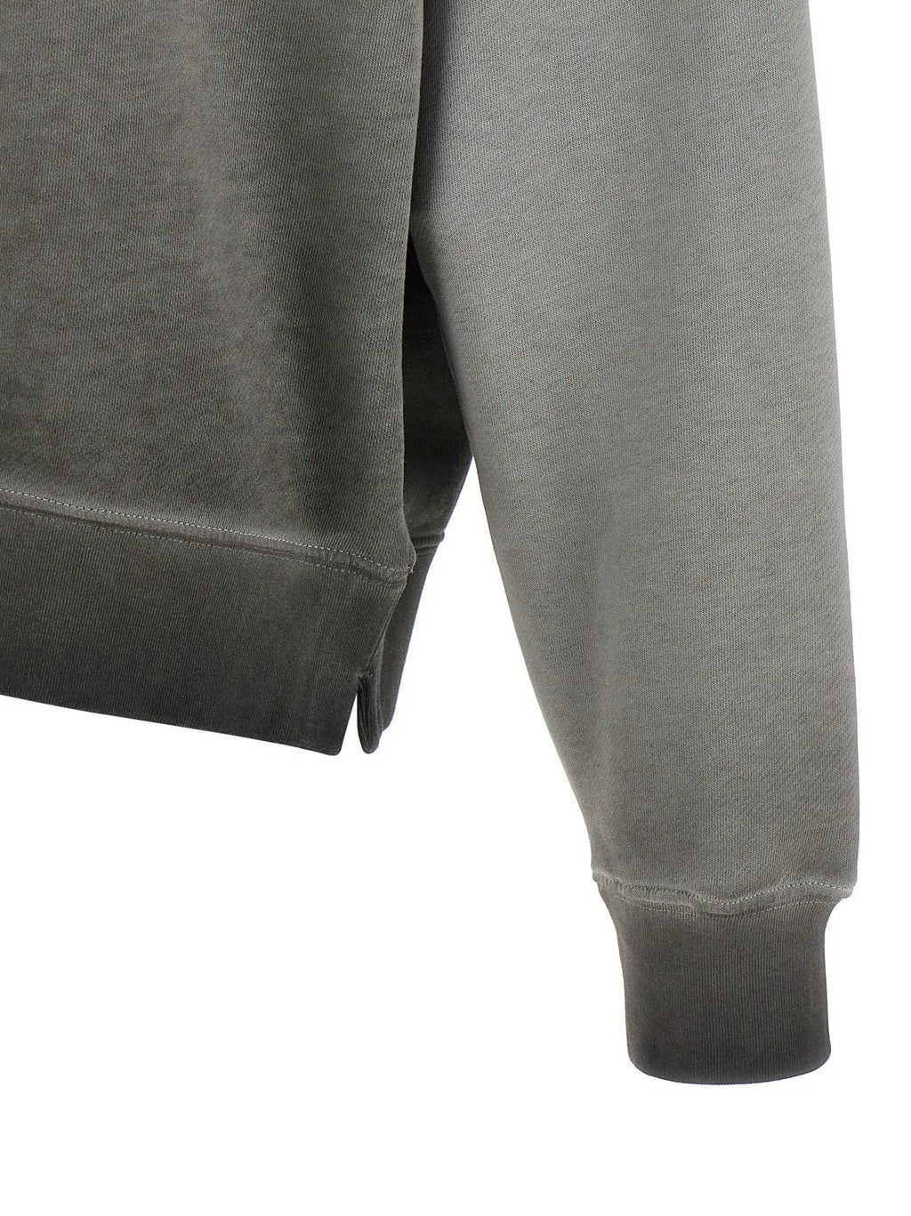 Off-White Gray Cotton Sweatshirt