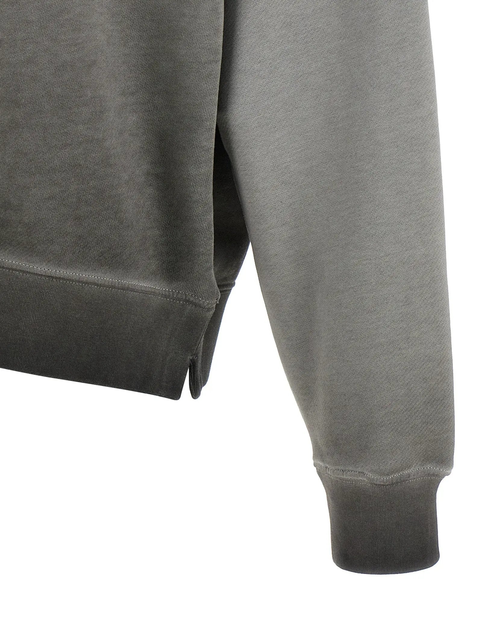 Off-White Gray Cotton Sweatshirt