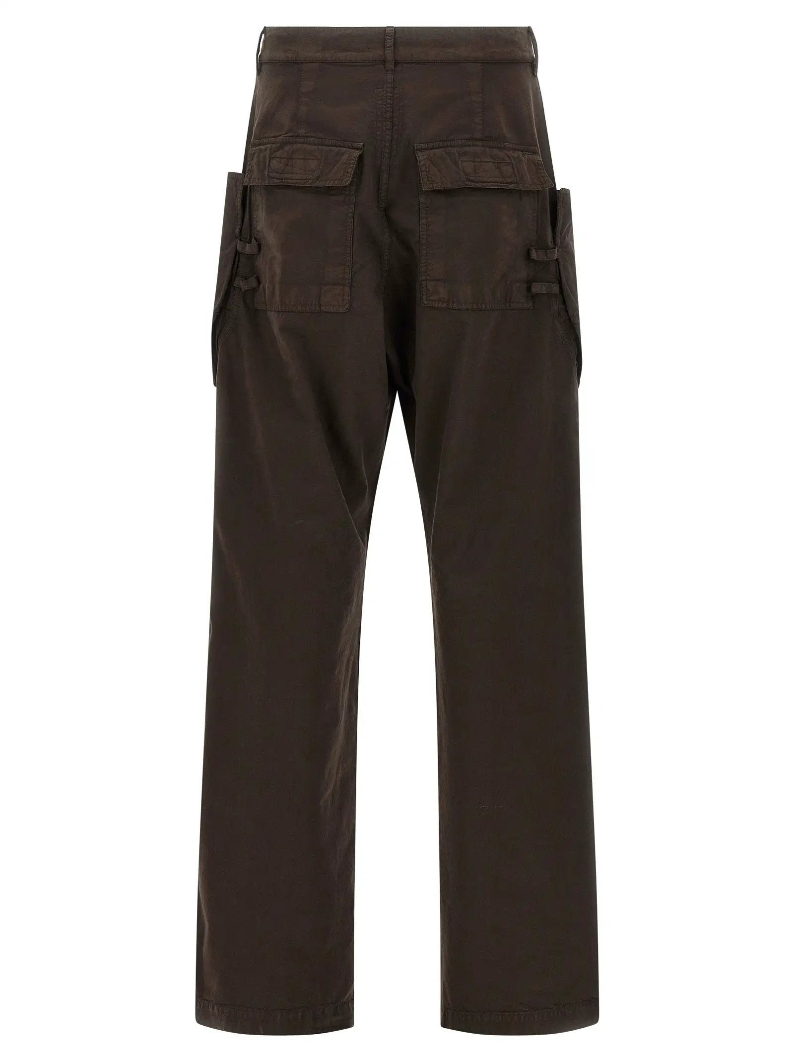 DRKSHDW Brown Cotton Cargo Pants