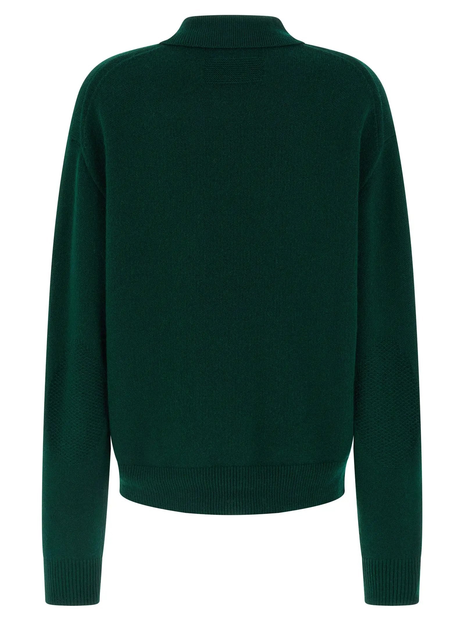 Guest in Residence Bicolor Cashmere Polo Shirt