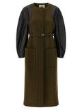 Fendi Bicolor Viscose Coat