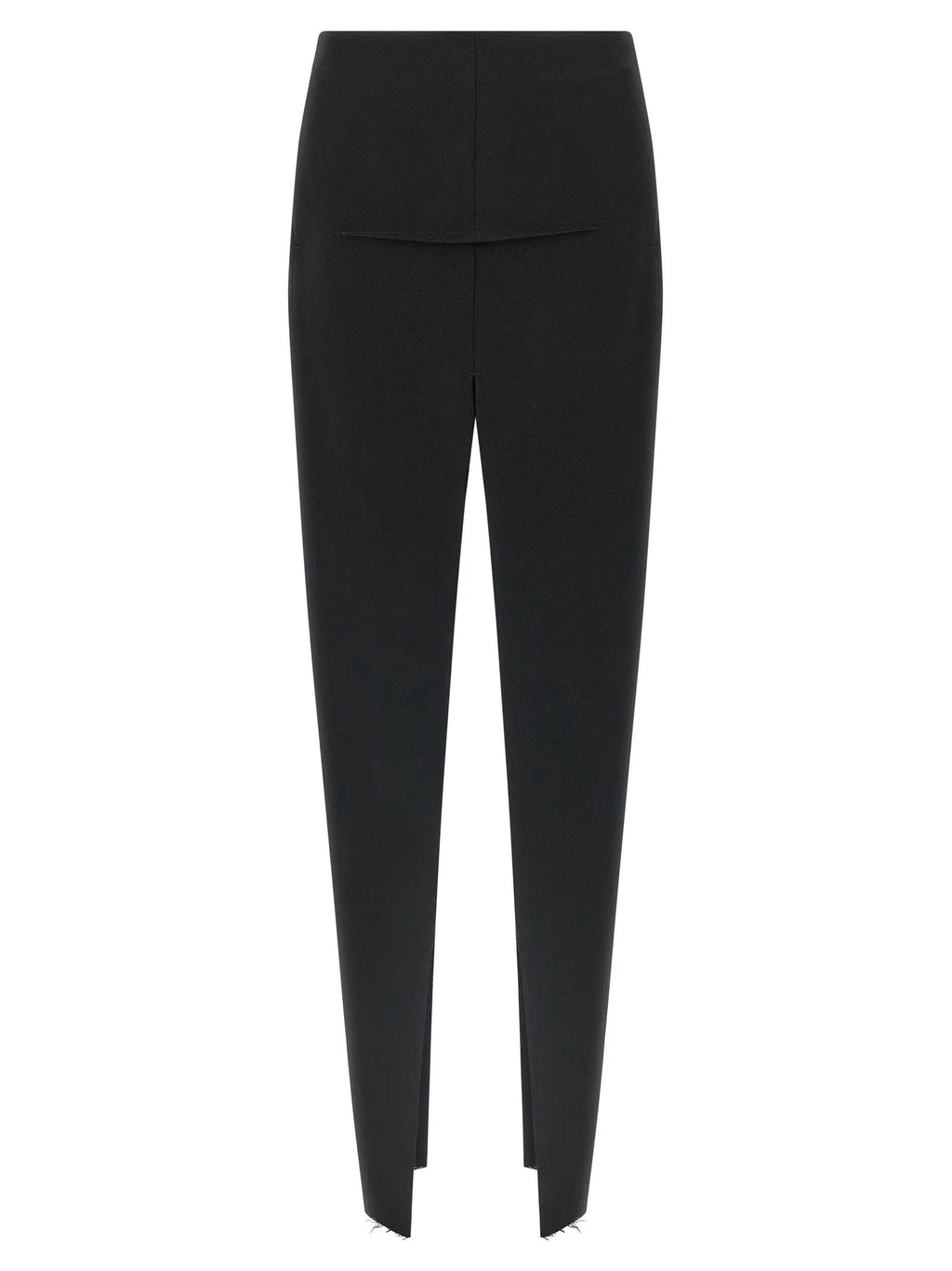Rick Owens Black Virgin Wool Mini Skirt