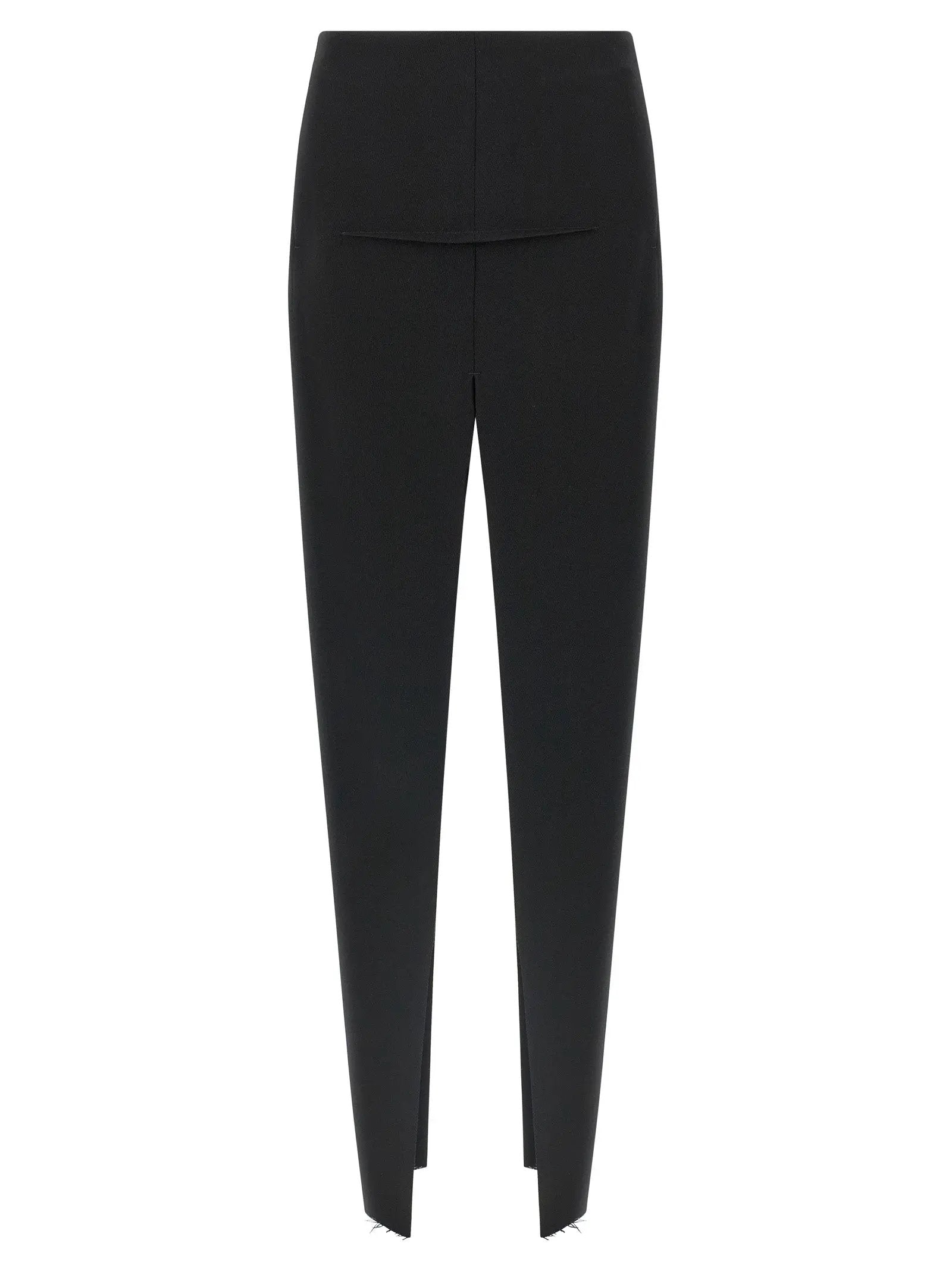 Rick Owens Black Virgin Wool Mini Skirt