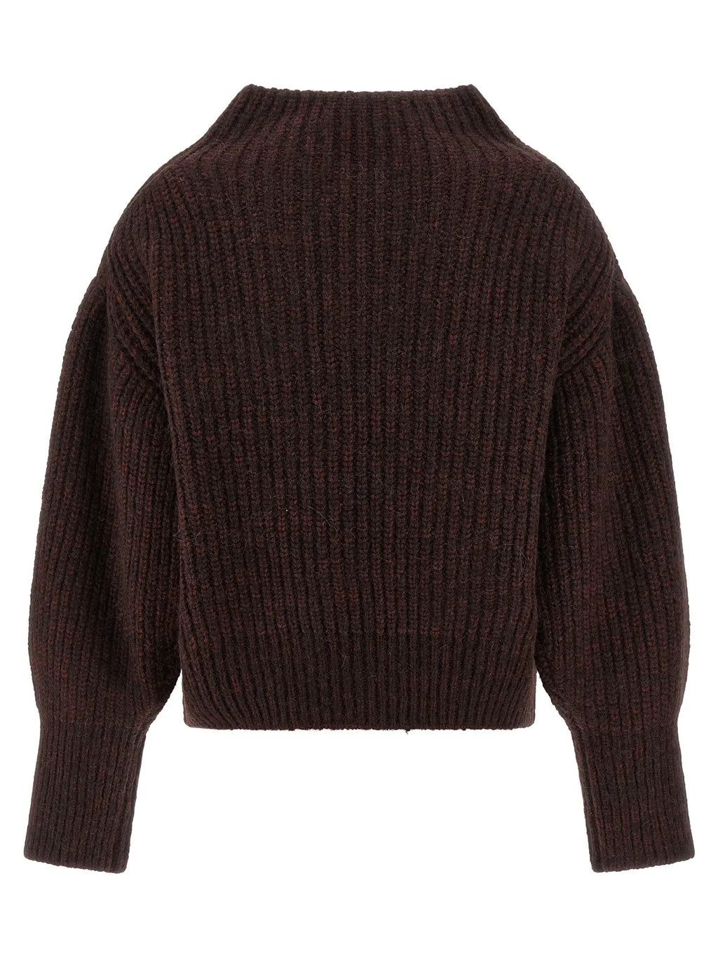 Dries Van Noten Bordeaux Wool Cardigan