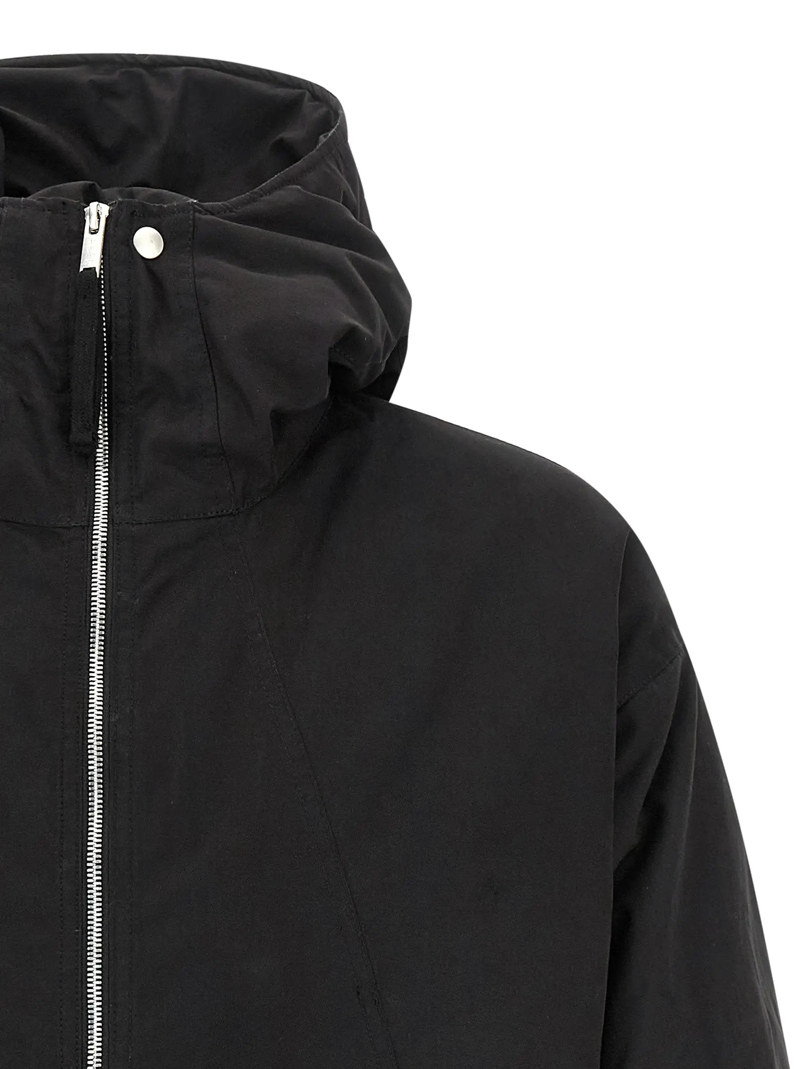 Thom Krom Black Polyester Shell Jacket