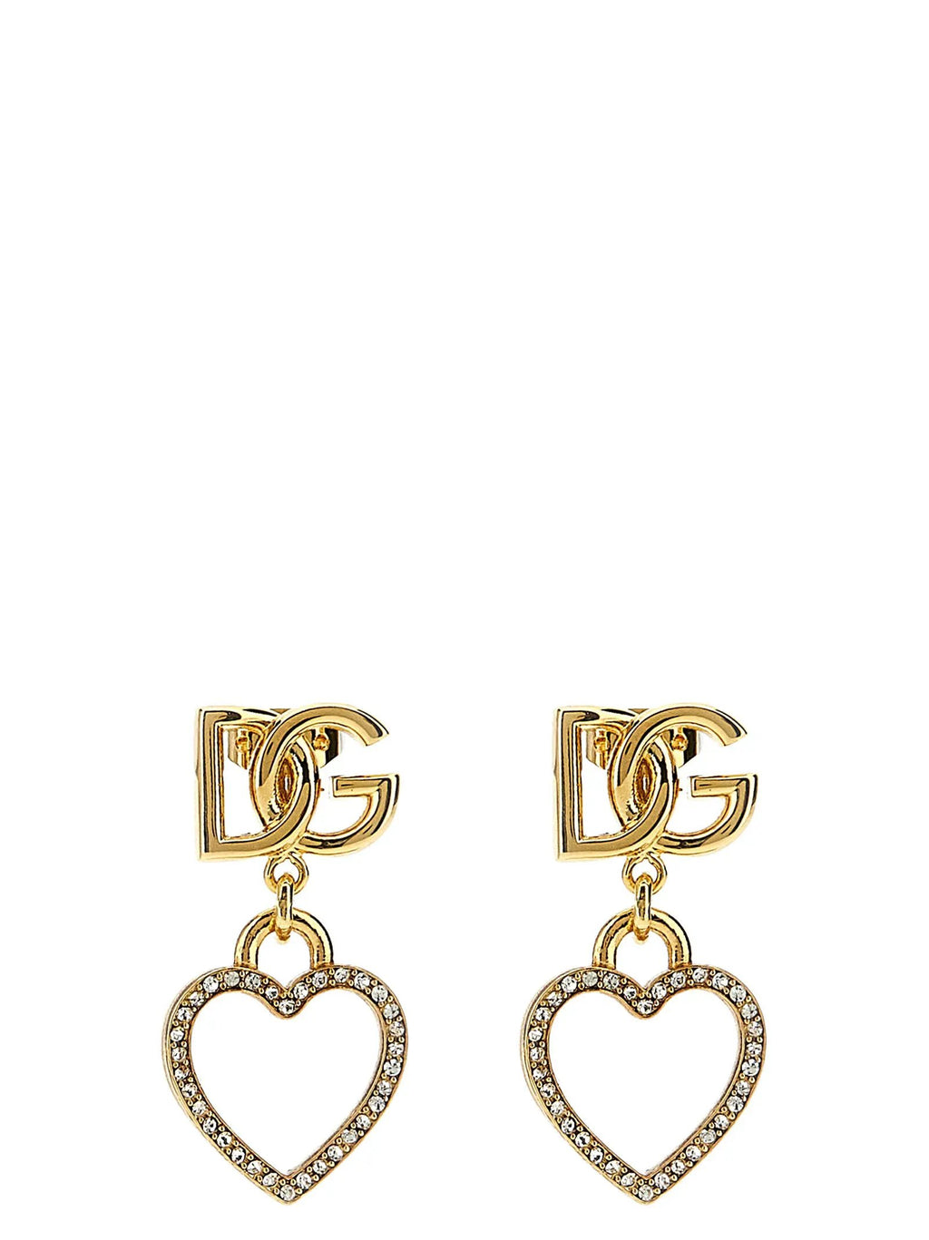 Dolce & Gabbana Gold Brass Earrings