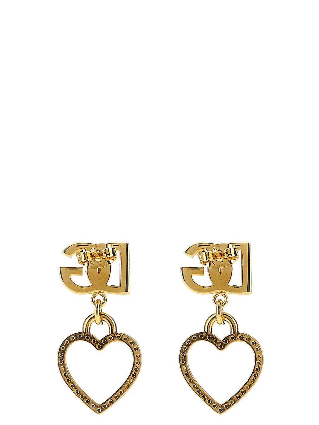 Dolce & Gabbana Gold Brass Earrings