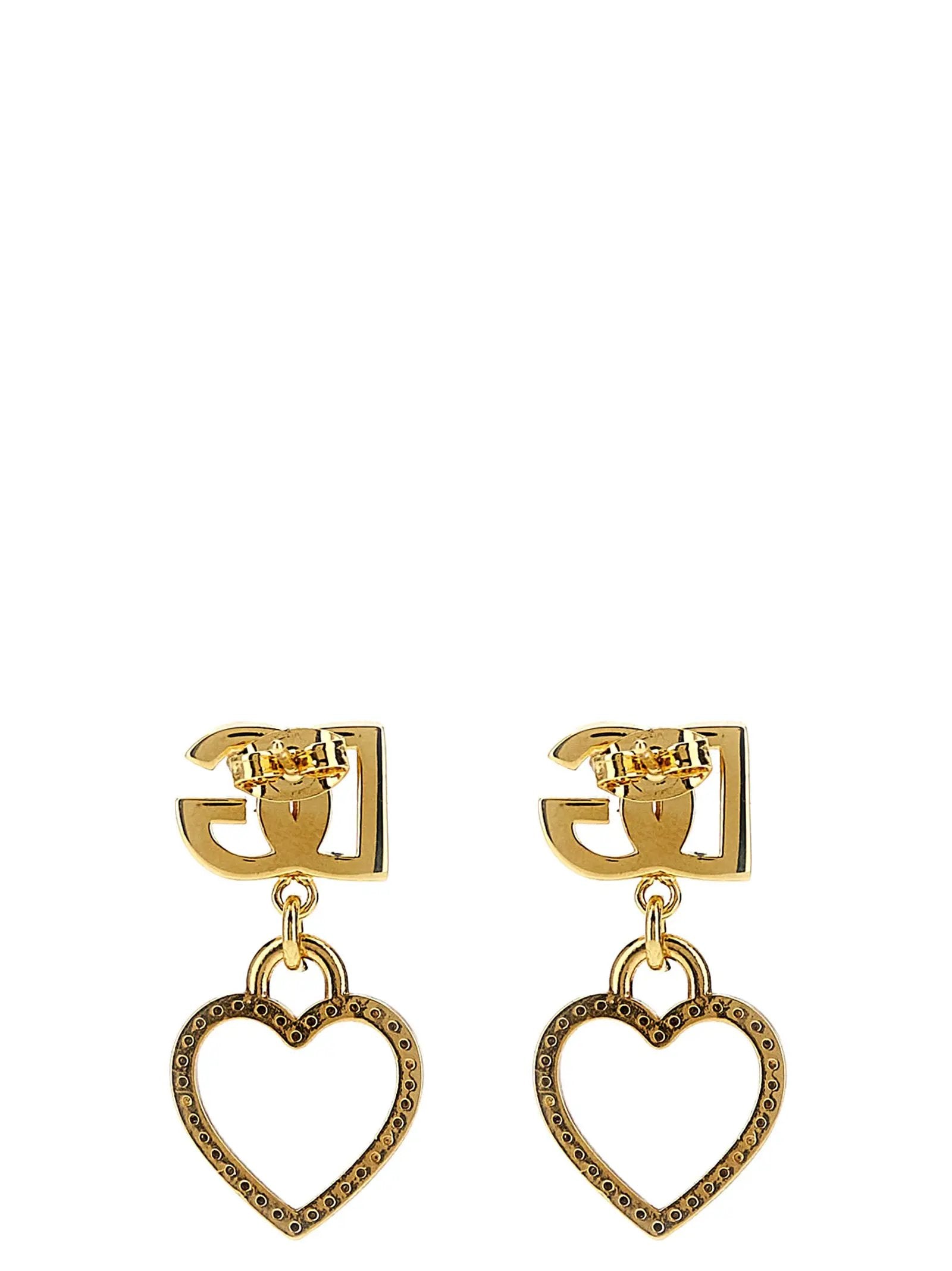 Dolce & Gabbana Gold Brass Earrings