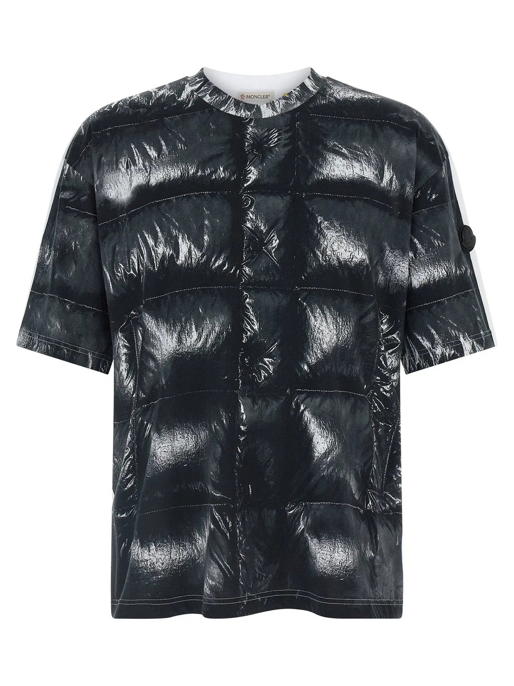 MONCLER GENIUS Black Cotton T-Shirt