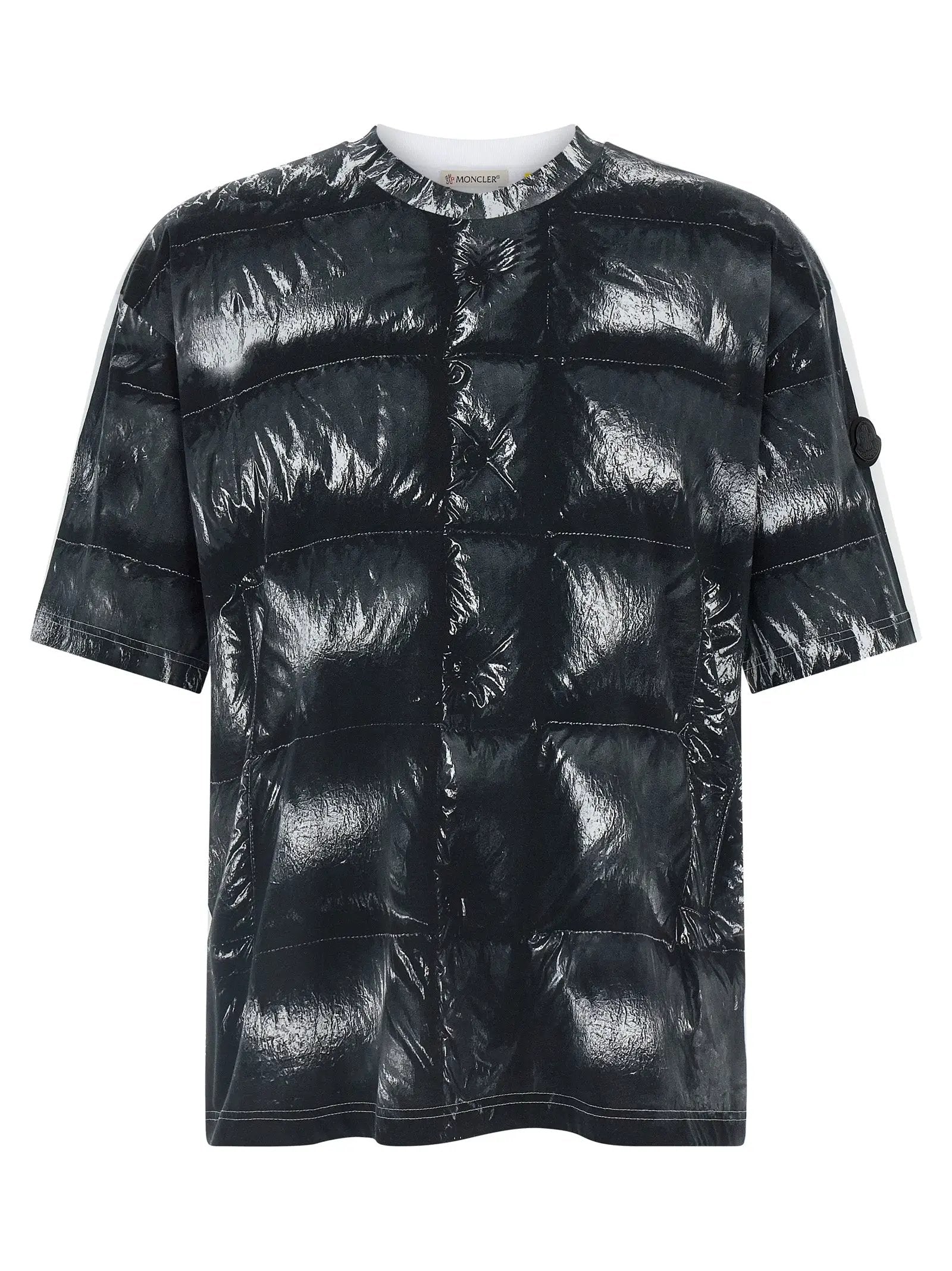 MONCLER GENIUS Black Cotton T-Shirt