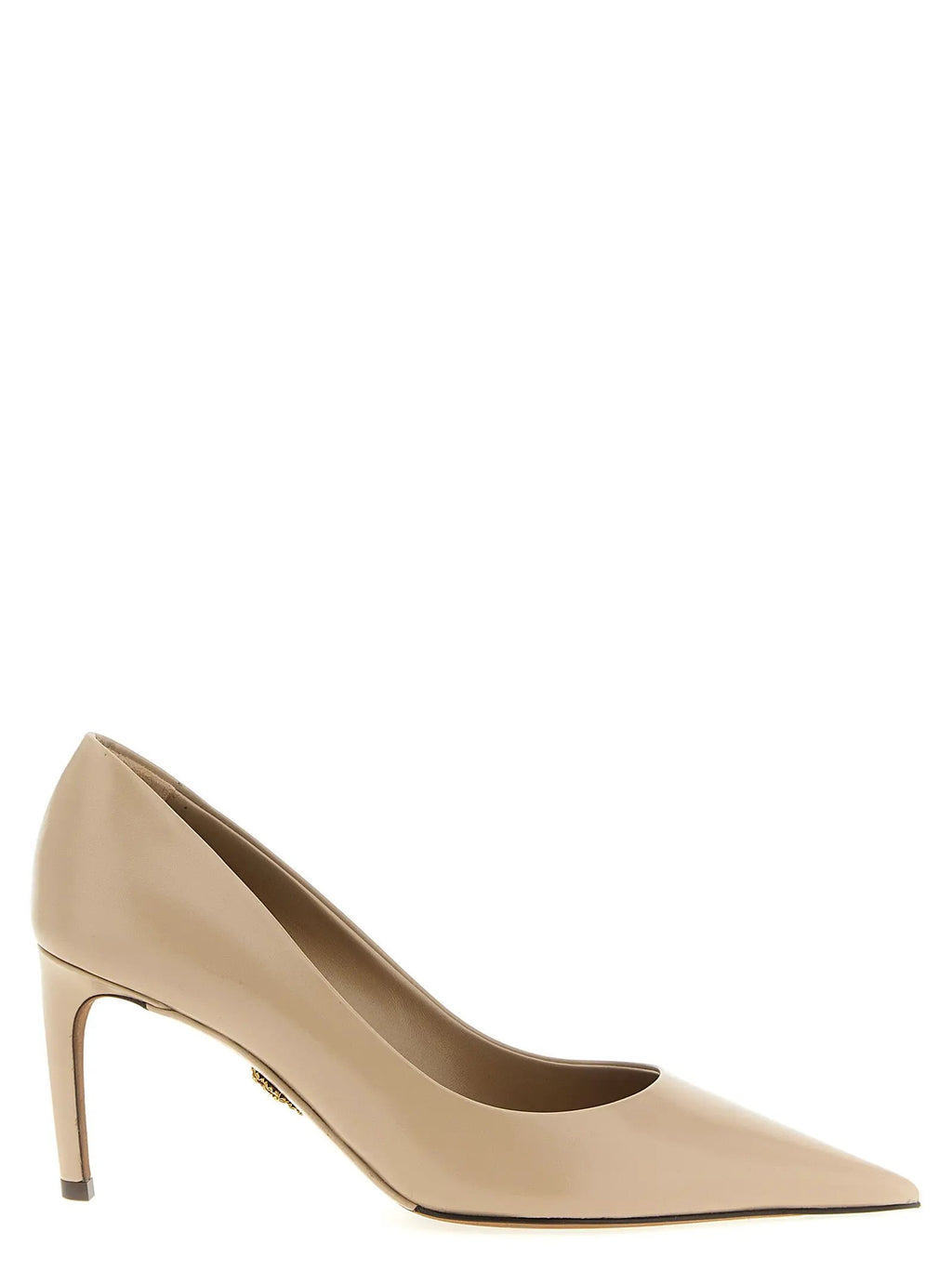 Dolce & Gabbana Beige Calfskin High Heel Pumps