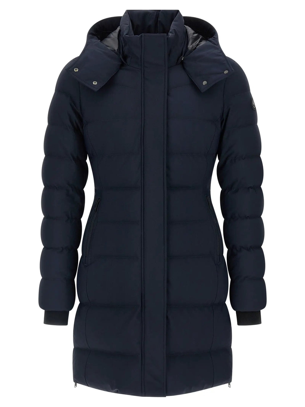 Moose Knuckles Blue Nylon Parka