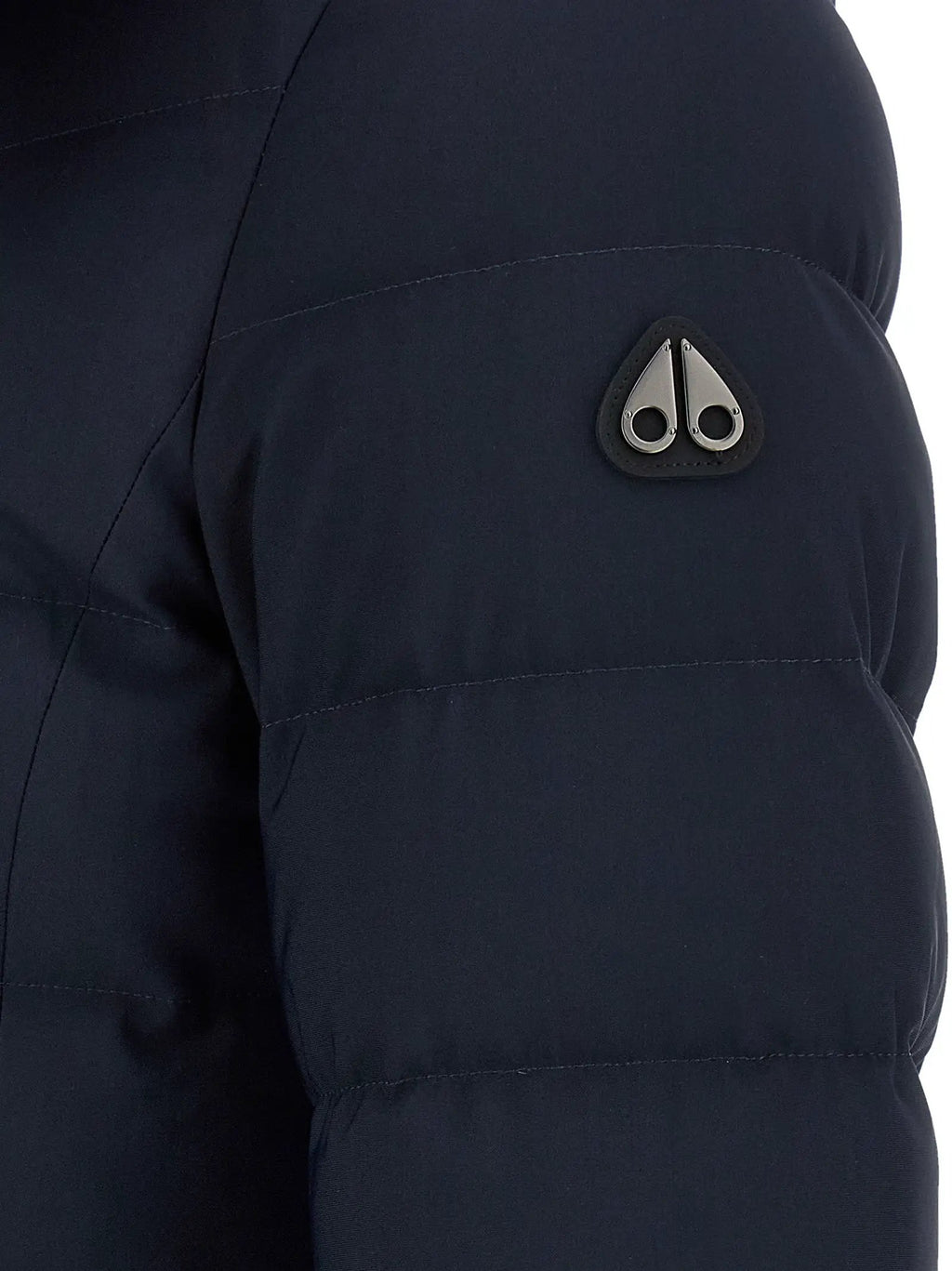 Moose Knuckles Blue Nylon Parka