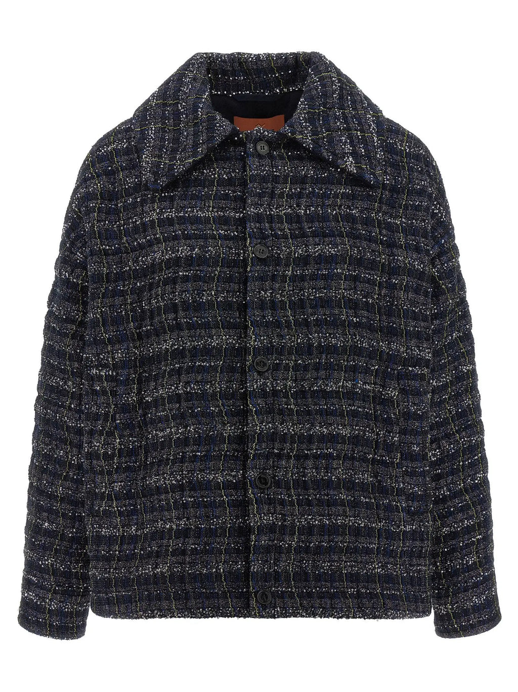 Missoni Blue Viscose Coat