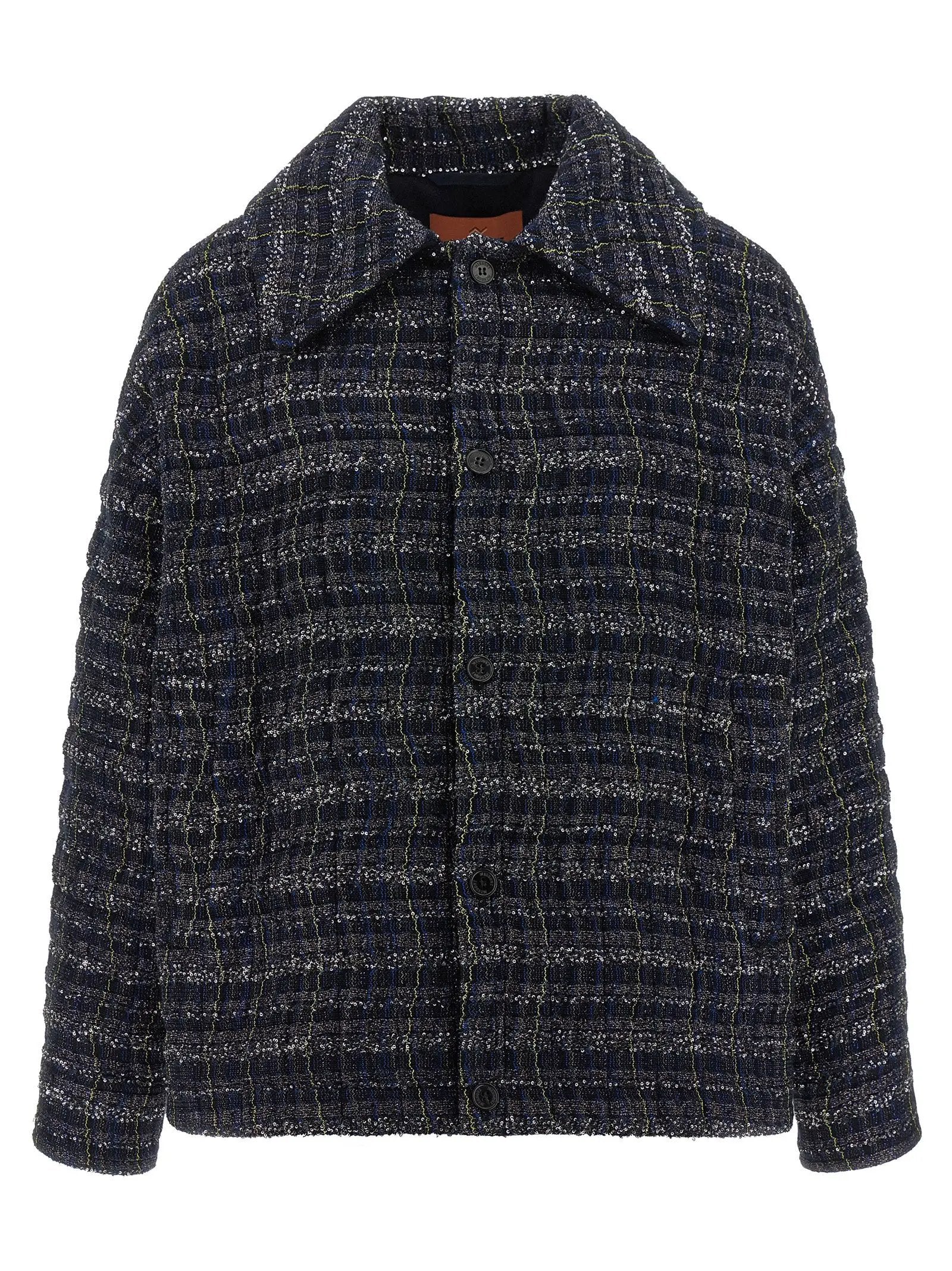Missoni Blue Viscose Coat