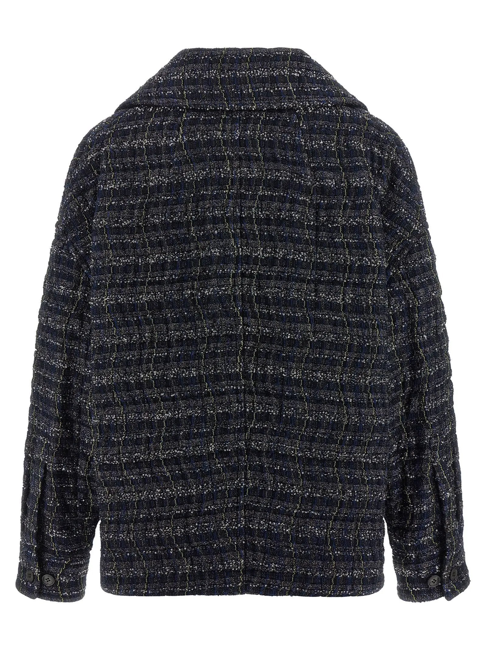 Missoni Blue Viscose Coat