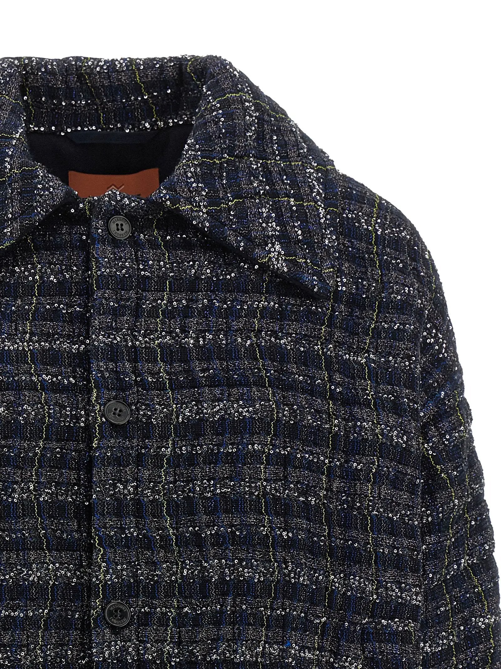 Missoni Blue Viscose Coat