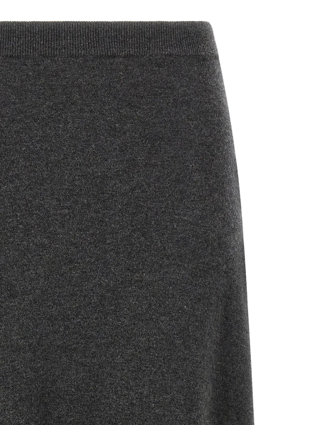 Balenciaga Gray Wool Mini Skirt