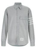 Thom Browne Gray Cotton Blouse