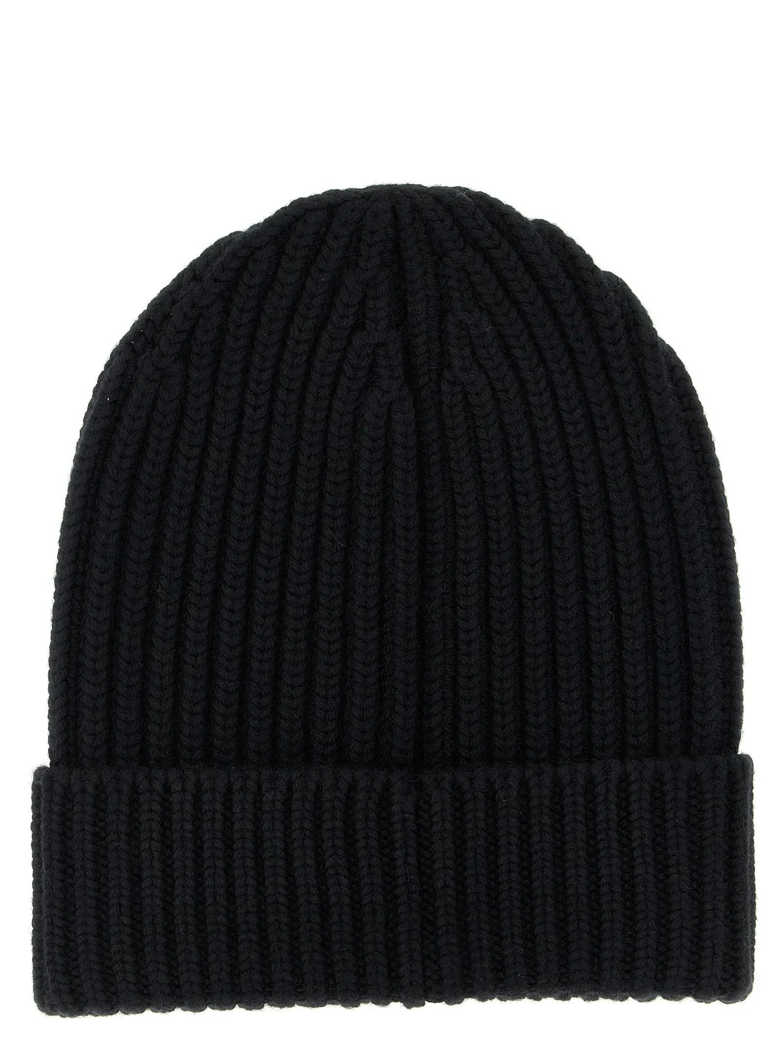 Bonnet en laine noire Dolce &amp; Gabbana