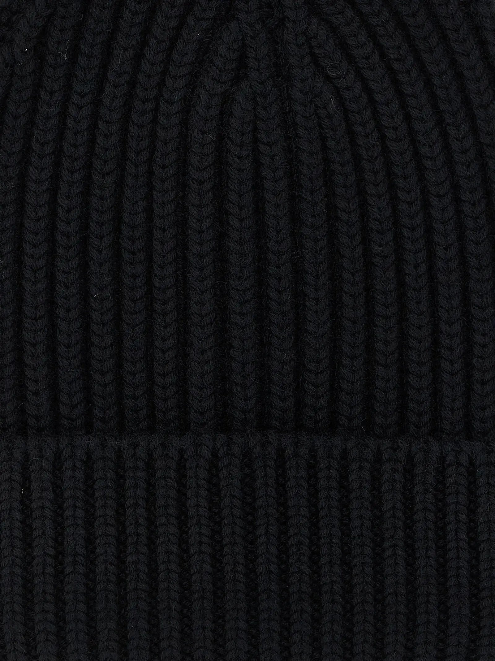 Bonnet en laine noire Dolce &amp; Gabbana