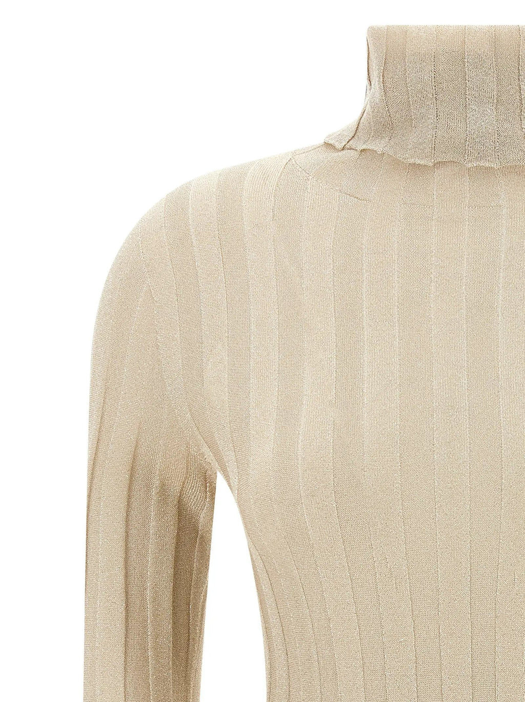 Fabiana Filippi Gold Viscose Cardigan