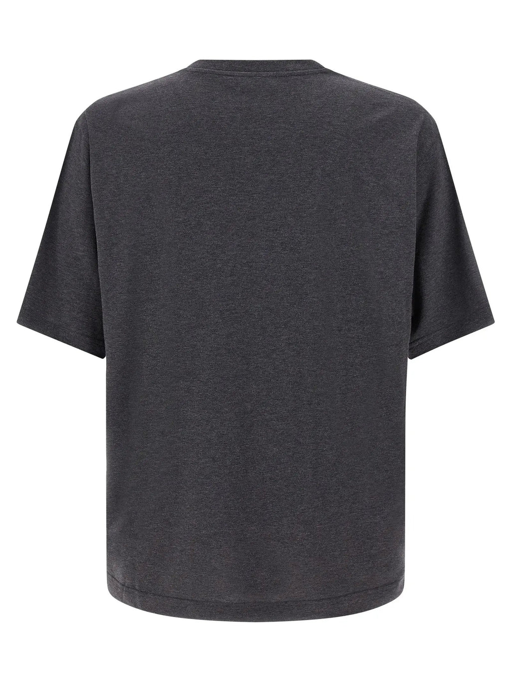 Dolce & Gabbana Gray Cotton T-Shirt